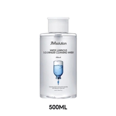 Nước Tẩy Trang Jmsolution Loại Bỏ Bụi Bẩn, Cấp Ẩm Water Luminous SOS Ringer Cleansing Water Black