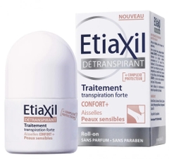 Lăn Khử Mùi EtiaXil Detranspirant Traitement Roll-On Peaux 15ml