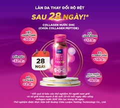Nước Uống Bổ Sung Collagen DHC Dưỡng Da Căng Mịn, Ngừa Lão Hoá Collagen Beauty 7000 Plus