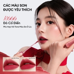 Son Kem Nhung, Mịn Lì Colorkey Airy Velvet Lip Lacquer 2.5g (Phiên Bản Mới)