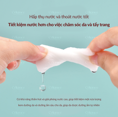[COMBO2/4] Bông Tẩy Trang QIN PAI 222 Miếng Vuông