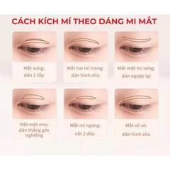 Dán Mí Lưới Keli Allergy Eyelid Sticker (60 Miếng)