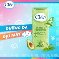 Gel Dưỡng Da Sau Tẩy Lông Cléo Dưỡng Ẩm Và Dịu Da Post Depilatory Soothing Gel 50g