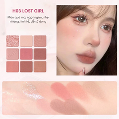 Bảng Phấn Mắt 9 Ô Hold Live Simple Specular Light Eyeshadow Palette