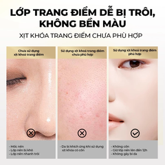 Xịt Khóa Nền PRAMY Kiềm Dầu, Dưỡng Ẩm Tiện Lợi Moisturizing Makeup