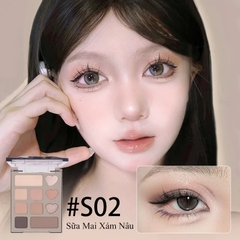 Bảng Phấn Mắt Mini 10 Ô VEECCI 4.2g