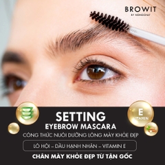 Mascara Định Hình Chân Mày Browit Setting Eyebrow Mascara 2g