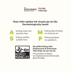 Kem Chống Nắng Cocoon Bí Đao Quang Phổ Rộng Dành Cho Da Dầu, Nhạy Cảm Winter Melon Sunscreen SPF50+ PA++++ 50ml