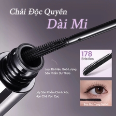 Mascara FOCALLURE Đầu Cọ Sợi Mảnh Lenthening BK01 7.3G