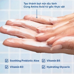 Sữa Rửa Mặt Cetaphil Tạo Bọt Dịu Lành Cho Da Nhạy Cảm Hydrating Foaming Cream Cleanser