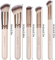 MAANGE - Bộ 5 Cọ Trang Điểm 51737 (Màu Be)