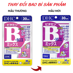 Viên Uống DHC Vitamin B Tổng Hợp, Hỗ Trợ Tăng Cường Và Bảo Vệ Sức Khỏe Vitamin B Mix (Dạng Túi)
