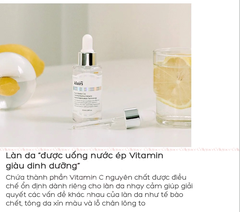 Serum Klairs Dưỡng Sáng Và Làm Đều Màu Da Vitamin C Freshly Juiced Vitamin Drop 35ml