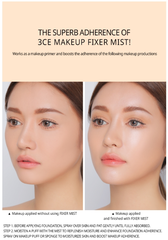 Xịt Khoá Makeup 3CE Có Nhũ Tạo Hiệu Ứng Nền Căng Bóng Shimmer Makeup Fixer 100ml