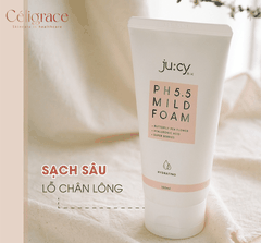 [Mẫu Mới] Sữa Rửa Mặt Ju:cy pH5.5 Mild Foam 130ml