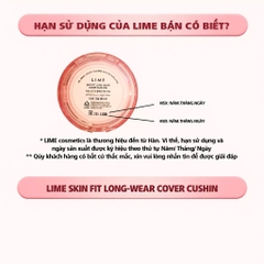 [DƯỠNG ẨM - XANH] Phấn Nước Lime Dưỡng Ẩm V Collagen Ample Cushion SPF50+ PA+++  20g