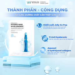 Mặt Nạ Cấp Ẩm, Hỗ Trợ Dưỡng Sáng, Phục Hồi Da Chuyên Sâu Wonjin Effect Concentrated Essence Mask 30g