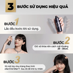 Xịt Khóa Nền PRAMY Kiềm Dầu, Dưỡng Ẩm Tiện Lợi Moisturizing Makeup