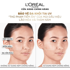 Kem Chống Nắng L'OREAL Mịn Nhẹ, Bảo Vệ Da, Ngăn Ngừa Lão Hóa UV Defender Serum Protector SPF 50+/PA++++ 50ml