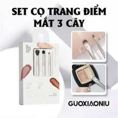 Bộ Cọ Cho Mắt & Má GUOXIAONIU Lông Siêu Mềm, Dễ Tạo Hiệu Ứng
