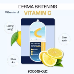 Măt Nạ Giấy Foodaholic Dưỡng Ẩm, Hỗ Trợ Dưỡng Trắng Da Hàn Quốc Essential Mask 23g