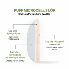 Phấn Nước GLAMRR Q Kiềm Dầu, Che Phủ Cao Vegan Super Cover Cushion SPF50+/PA++