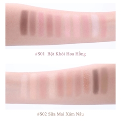 Bảng Phấn Mắt Mini 10 Ô VEECCI 4.2g