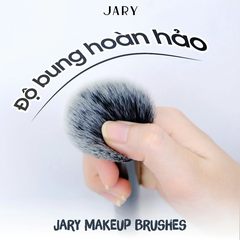 Bộ Cọ Trang Điểm Set 8 Cây Kèm Túi Đựng Da PU Jary Makeup Brush