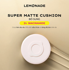 Phấn Nước Lemonade Kiềm Dầu, Che Phủ Tốt Supper Matte Cushion SPF50+/PA+++ 15g