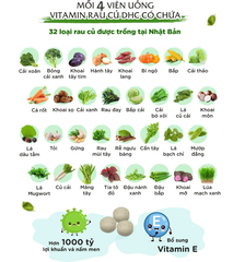 Viên Uống DHC Rau Củ Quả Tổng Hợp Bổ Sung Dinh Dưỡng Perfect Vegetable - Premium Japanese Harvest (Dạng Túi)