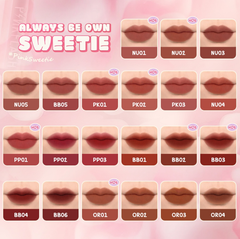 Son Kem Lì PINKFLASH Mềm Mịn Như Nhung Powdery Lipgloss PF-L16 1.6g