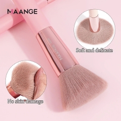 MAANGE - Bộ 2 Cọ Kem Nền/Tạo Khối/Che Khuyết Điểm Pink Edition 55070