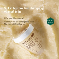 Dầu Gội Tẩy Tế Bào Chết Muối Biển Làm Sạch Sâu, Hỗ trợ Giảm Gàu, Tóc Bồng Bềnh SPES Sea Salt Cream For Scalp 280g