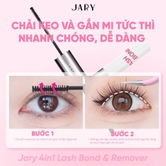 Keo Dán Mi 2 Đầu 4 Trong 1 Jary 4in1 Lash Bond & Remover