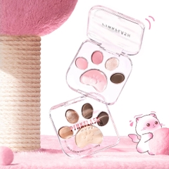 Bảng Phấn Mắt 5 Ô PINKFLASH Meow Paw Mịn Màng, Lâu Trôi 6g