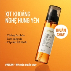 Xịt Khoáng Cocoon Nghệ Hưng Yên Giúp Sáng Da Turmeric Face Mist 130ml