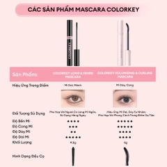Mascara Colorkey Giúp Mi Dài & Cong Tự Nhiên