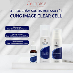 Sữa Rửa Mặt IMAGE Giảm Mụn Clear Cell Salicylic Gel Cleanser 177ml