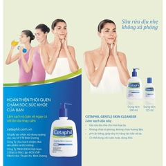 Sữa Rửa Mặt Cetaphil Dịu Nhẹ Không Xà Phòng Gentle Skin Cleanser (Bản Mới)