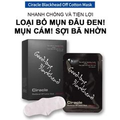 Miếng Dán Hút Mụn Đầu Đen, Sợi Bã Nhờn Ciracle Blackhead Cotton Mask 5ml