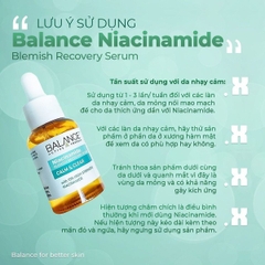 Tinh Chất Balance Active Formula Ngừa Mụn Mờ Thâm Niacinamide 15% Blemish Recovery 30ml