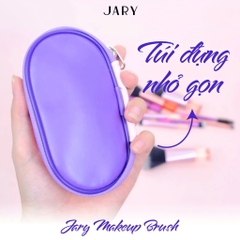Bộ Cọ Trang Điểm Set 10 Cây Kèm Túi Đựng da PU JARY Make Up Brush
