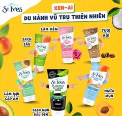 Sữa Rửa Mặt Có Hạt ST.IVES Tẩy Da Chết Chiết Xuất Thiên Nhiên