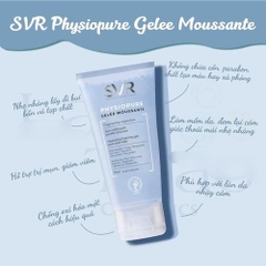 Gel Rửa Mặt SVR Dành Cho Da Nhạy Cảm Physiopure Gelée Moussante (Xanh Dương)