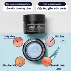 Kem Dưỡng Ẩm Klairs Làm Dịu & Phục Hồi Da Ban Đêm Midnight Blue Calming Cream