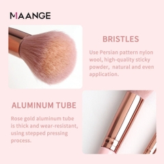 MAANGE - Bộ 7 Cọ Trang Điểm 5861 (Hồng)