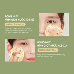 Set 2 Bông Mút Trang Điểm AMORTALS Powder Puff