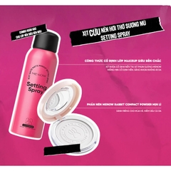 Xịt Khóa Nền Cấp Ẩm, Lâu Trôi MENOW Soft Gauze Matte Makeup Setting Spray 100ml