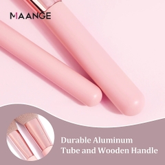 MAANGE - Bộ 2 Cọ Kem Nền/Tạo Khối/Che Khuyết Điểm Pink Edition 55070