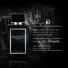 Nước Hoa Nam Laura Anne Diamond Homme Sang Trọng, Lôi Cuốn 45ml